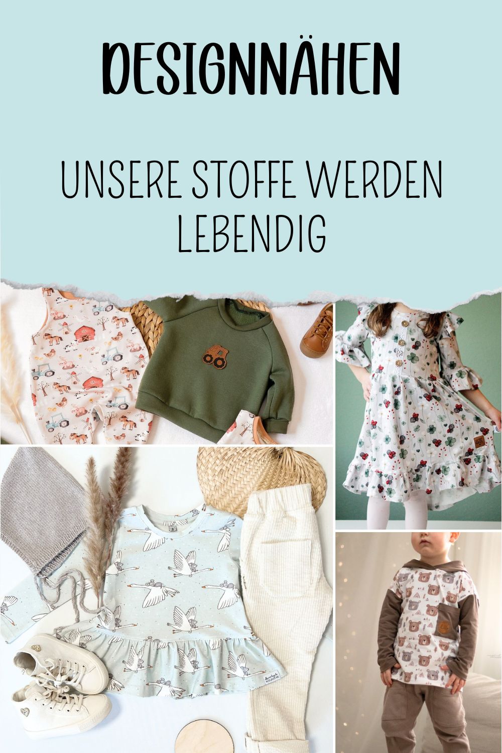 DESIGNNÄHEN - UNSERE STOFFE WERDEN LEBENDIG